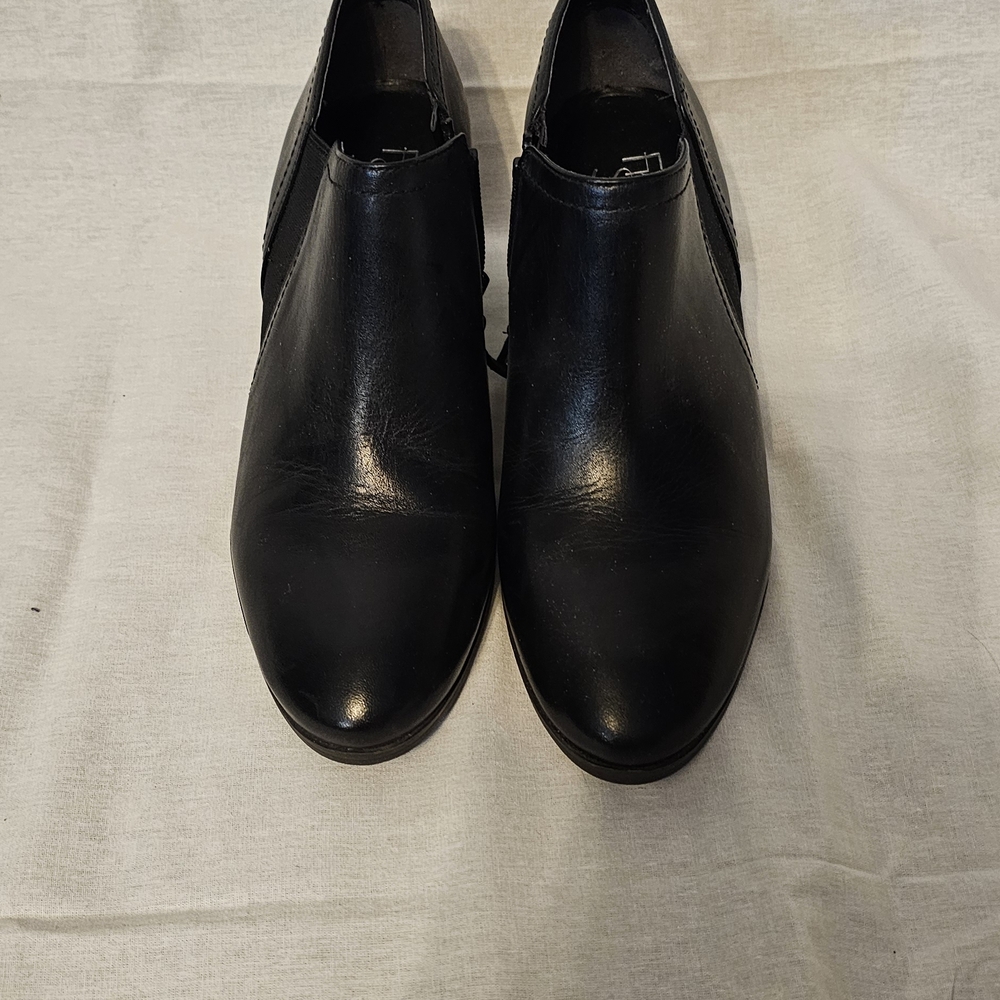 Franco Sarto Classic Black Slip-On Loafers